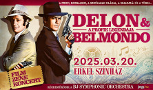 Alain Delon & Jean Paul Belmondo- A Profik Legendája: Film - Zene - Koncert